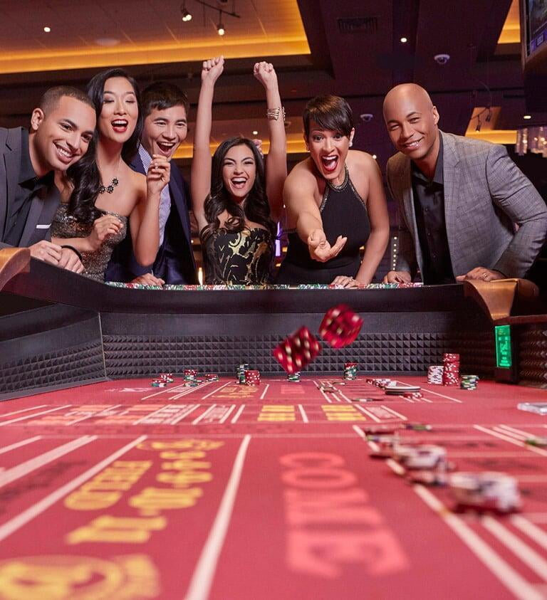 Casino craps tables